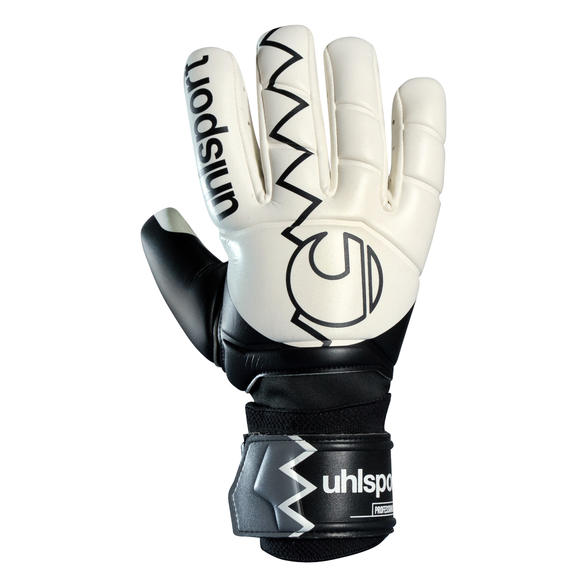 Retro Pro Zigzag Absolutgrip #336 Torwarthandschuhe im auffälligen Zickzack-Retrodesign