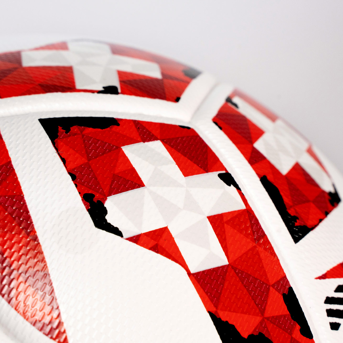 Uhlsport Fußball Schweizer 2. Liga Weiß Rot Schwarz 