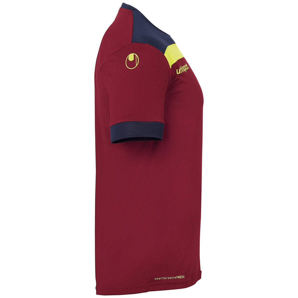 OFFENSE 23 TRIKOT KURZARM bordeaux marine fluo gelb Side Right