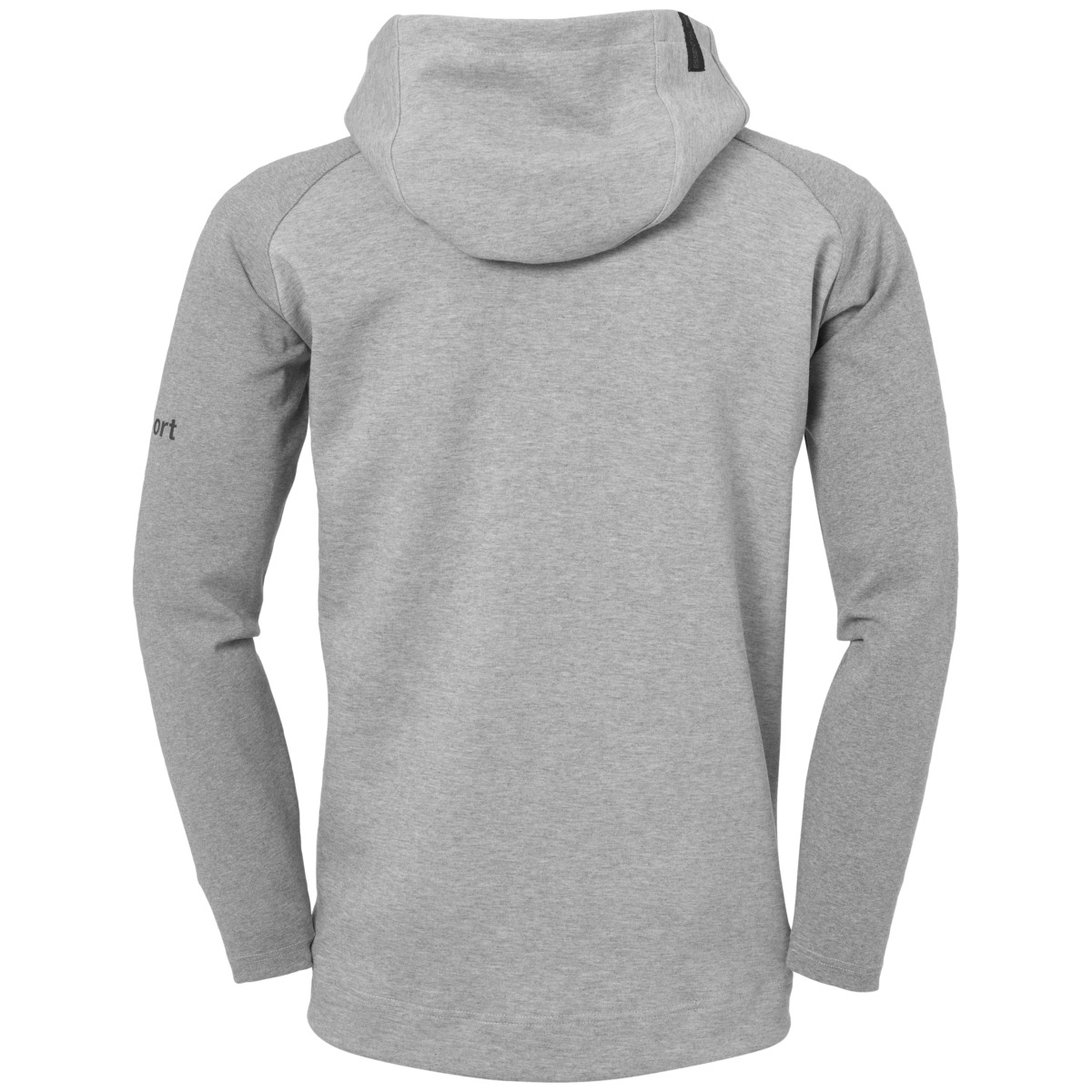 ESSENTIAL PRO ZIP-HOODIE Dark Grey Melange Back