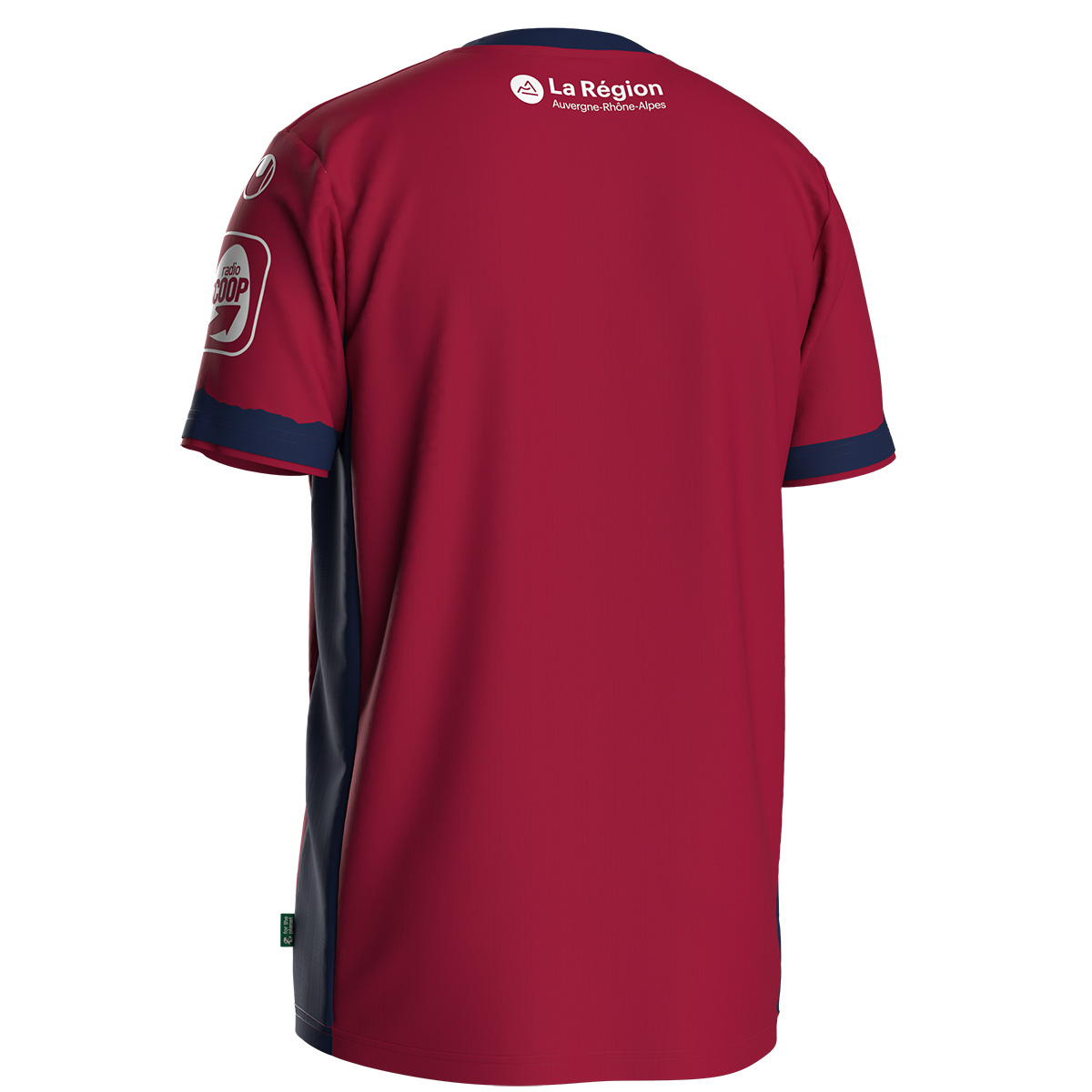 Clermont Foot Heim Trikot 2024 25 Front Ansicht