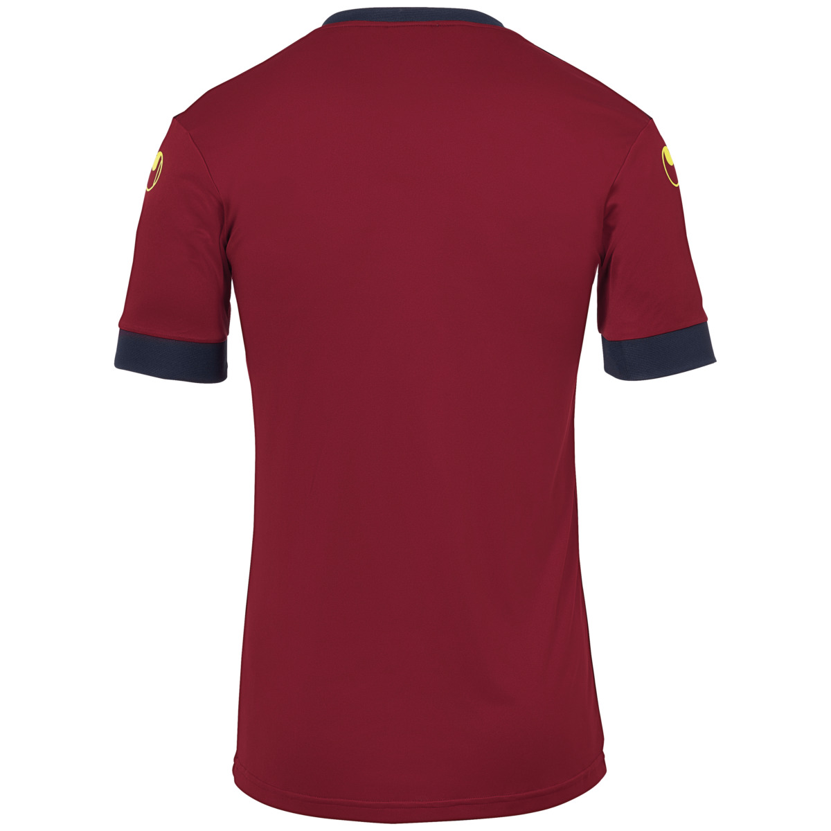 OFFENSE 23 TRIKOT KURZARM bordeaux marine fluo gelb Back