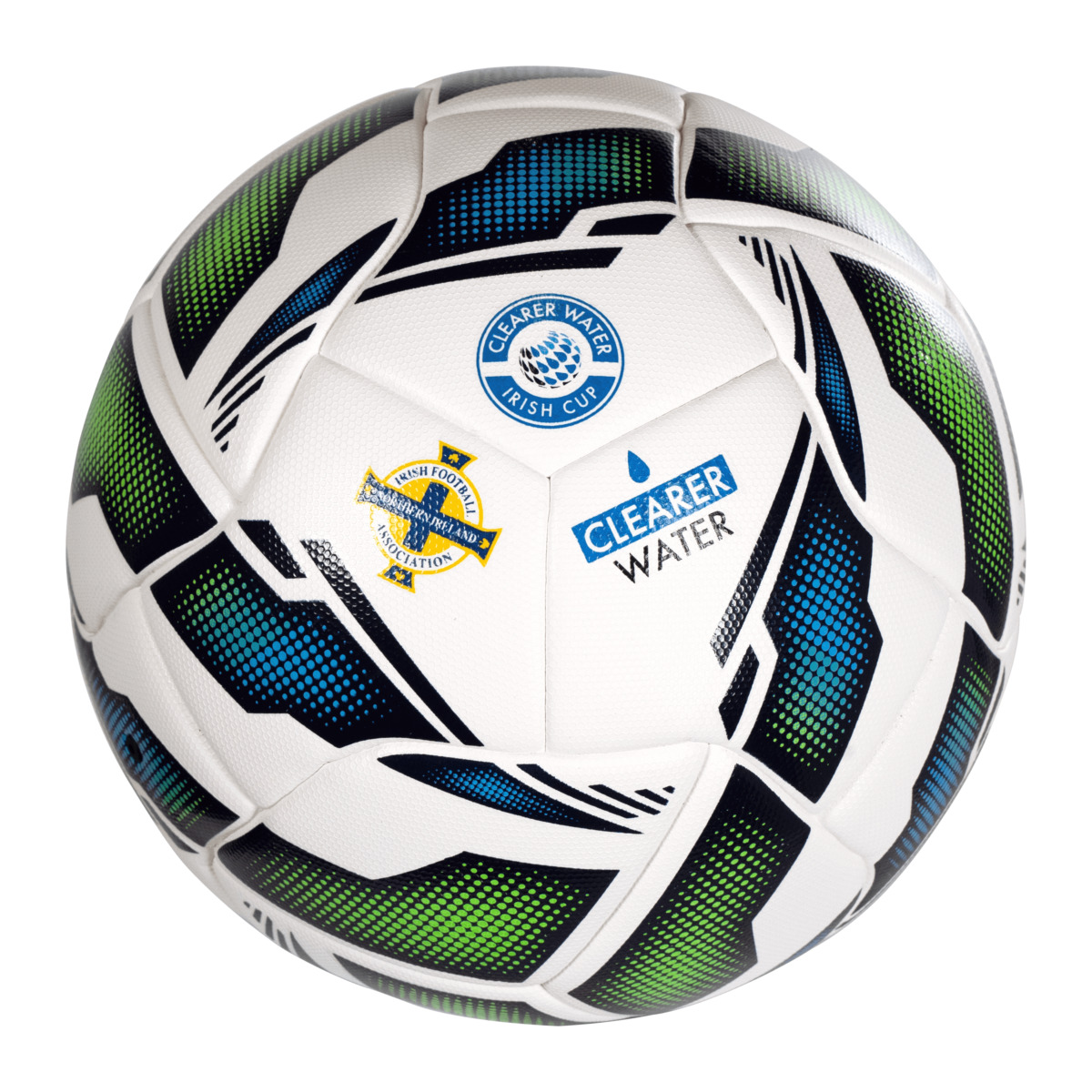 Uhlsport Fußball IFA Weiß Blau Grün