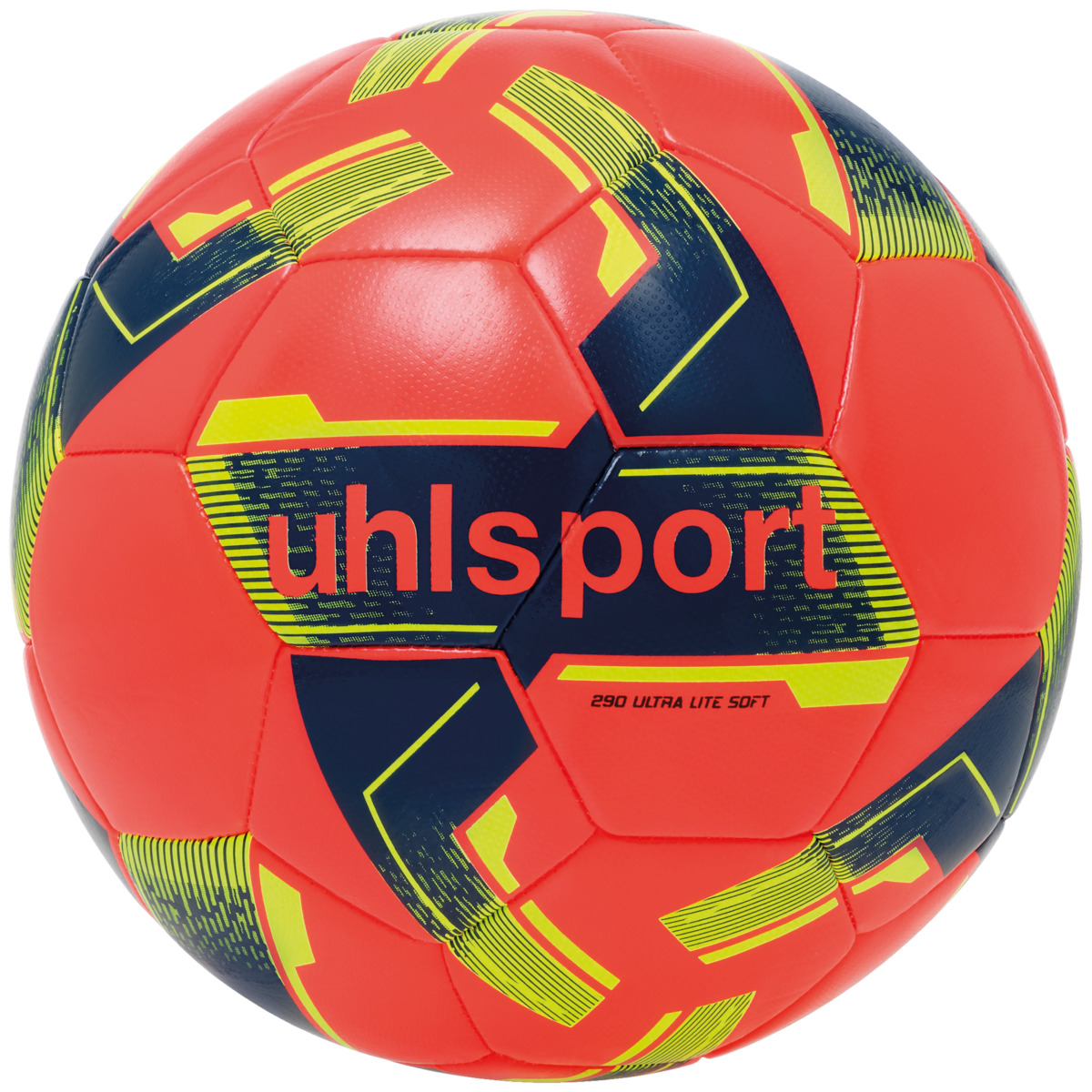 Uhlsport Fußball ULTRA LITE SOFT 290 Rot schwarz gelb