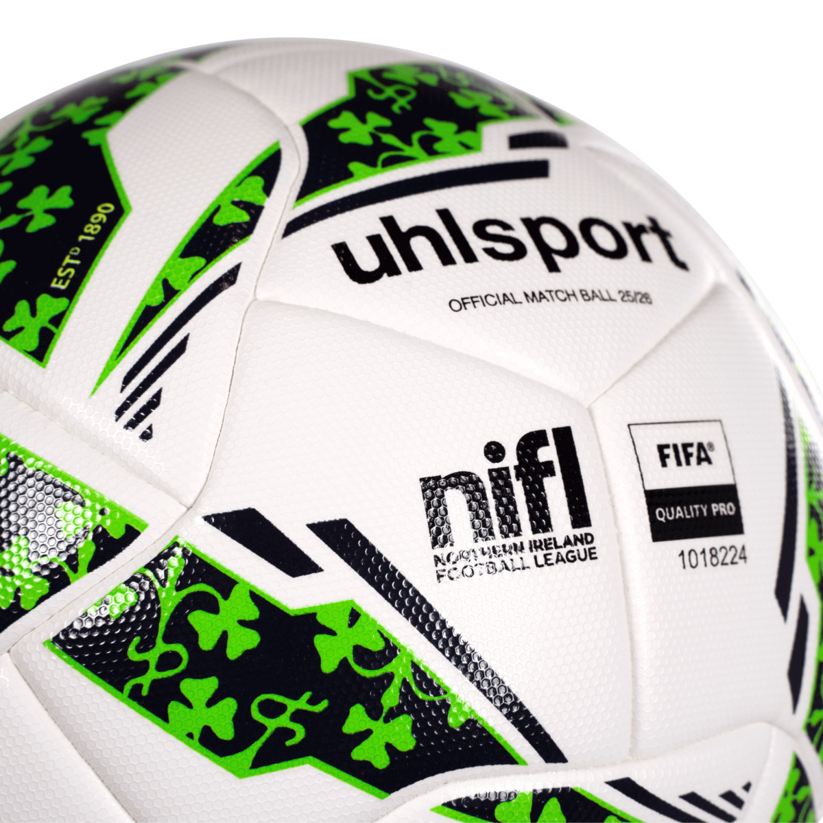 Uhlsport Fußball NIFL Weiß Grün