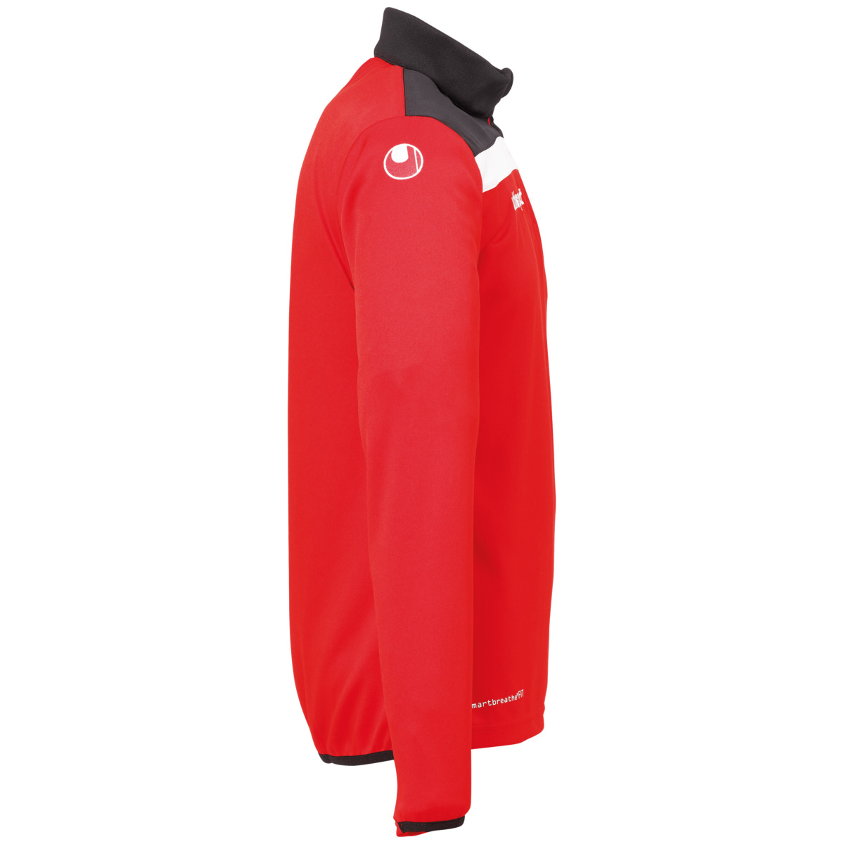 OFFENSE 23 ZIP TOP rot schwarz weiß Side Right