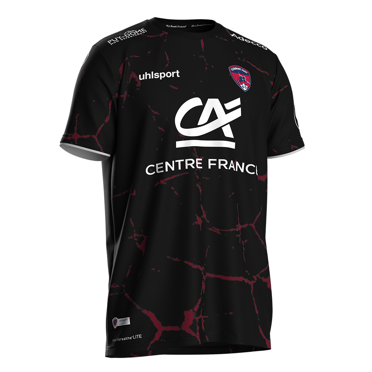 Clermont Foot Third Shirt 2024 25 Front Ansicht