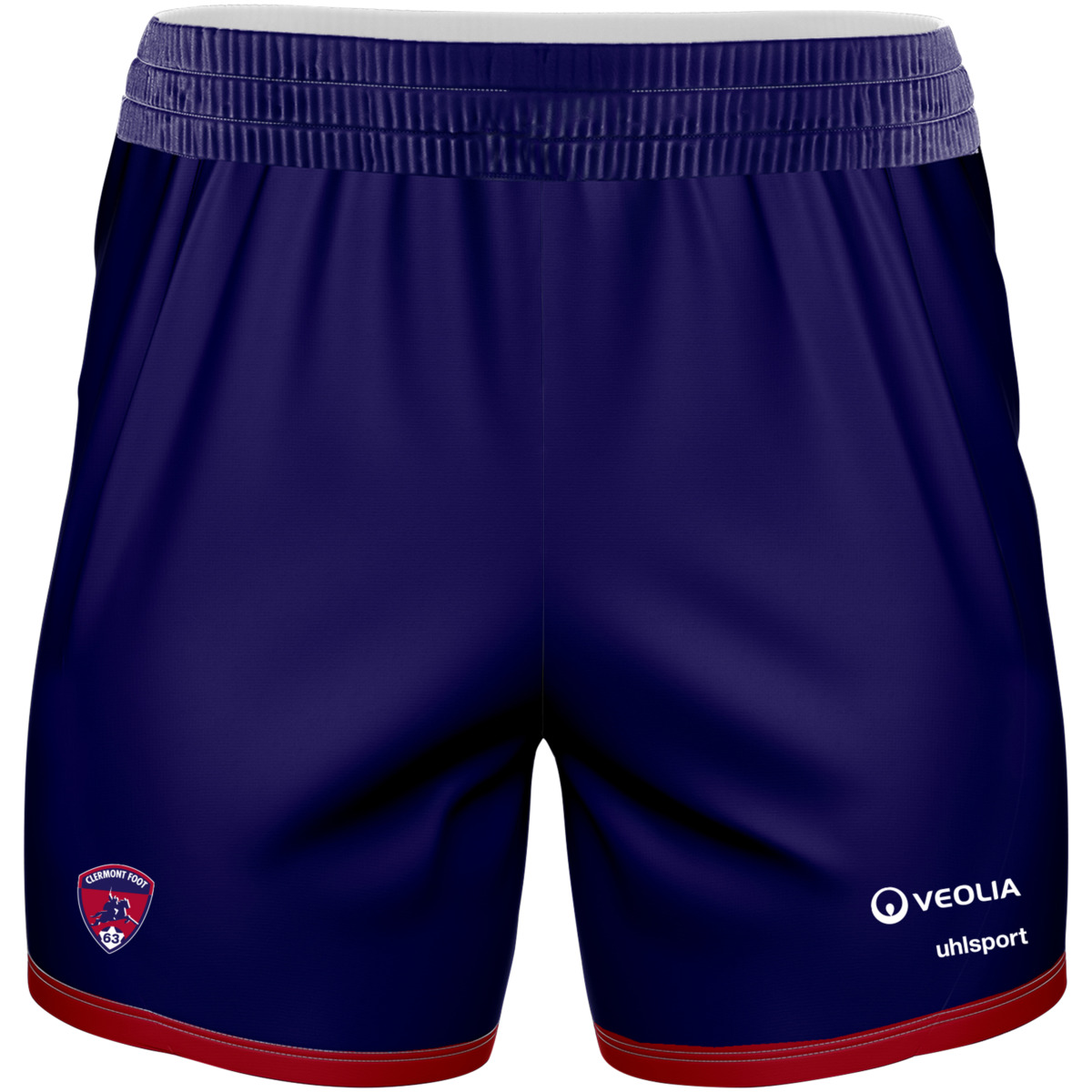 Clermont Foot Heim Auswärts Shorts 2022 23 Front Ansicht