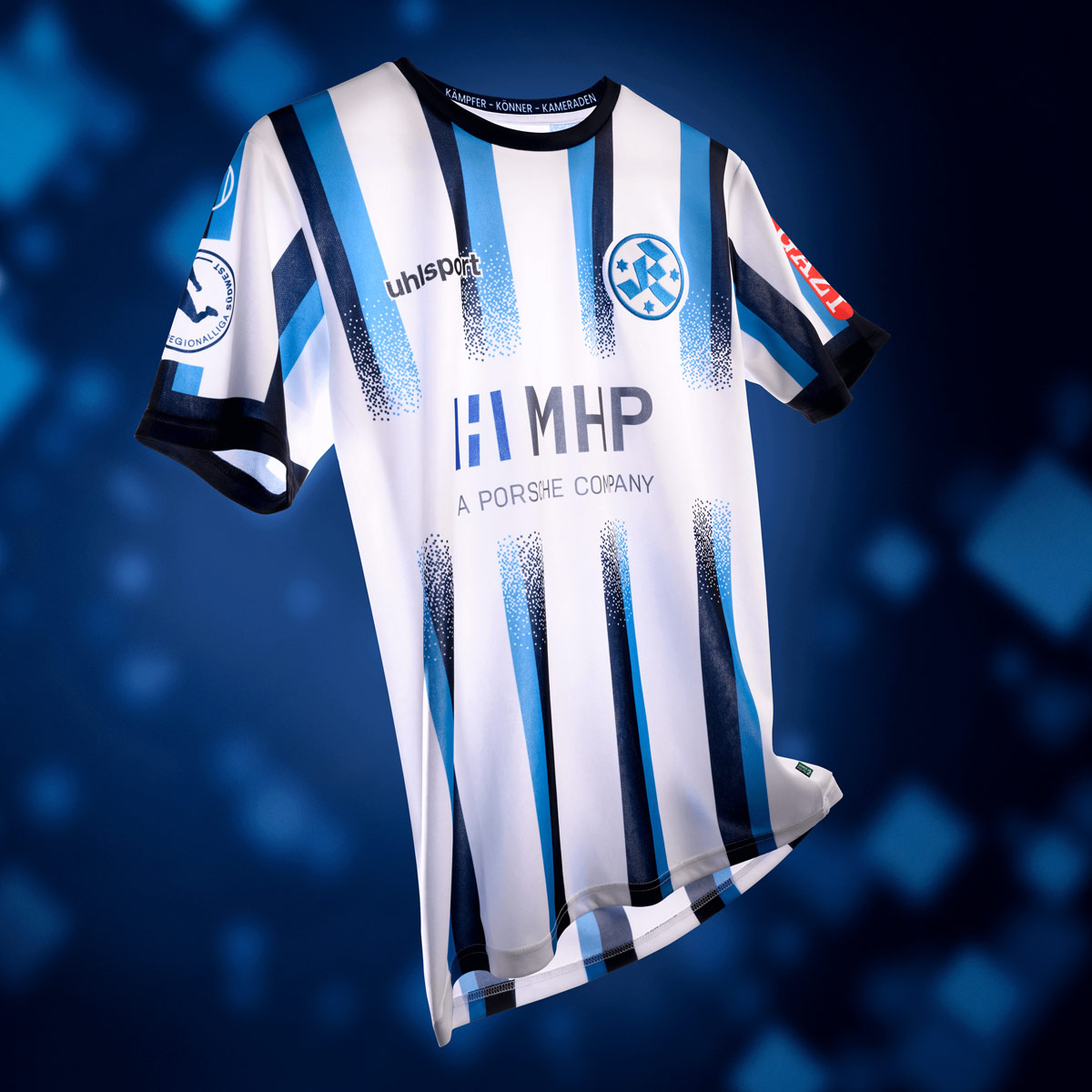 Stuttgarter Kickers Heimtrikot 2025 26 Front Ansicht
