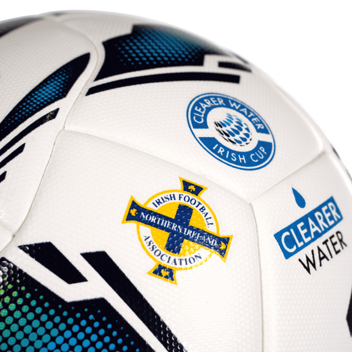 Uhlsport Fußball IFA Weiß Blau Grün