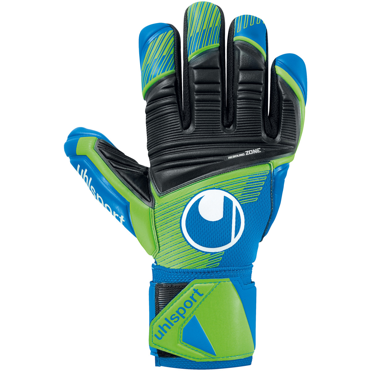 uhlsport Aquasoft HN Torwarthandschuhe mit Hybrid Negative Cut für enganliegende Passform und präzises Ballgefühl