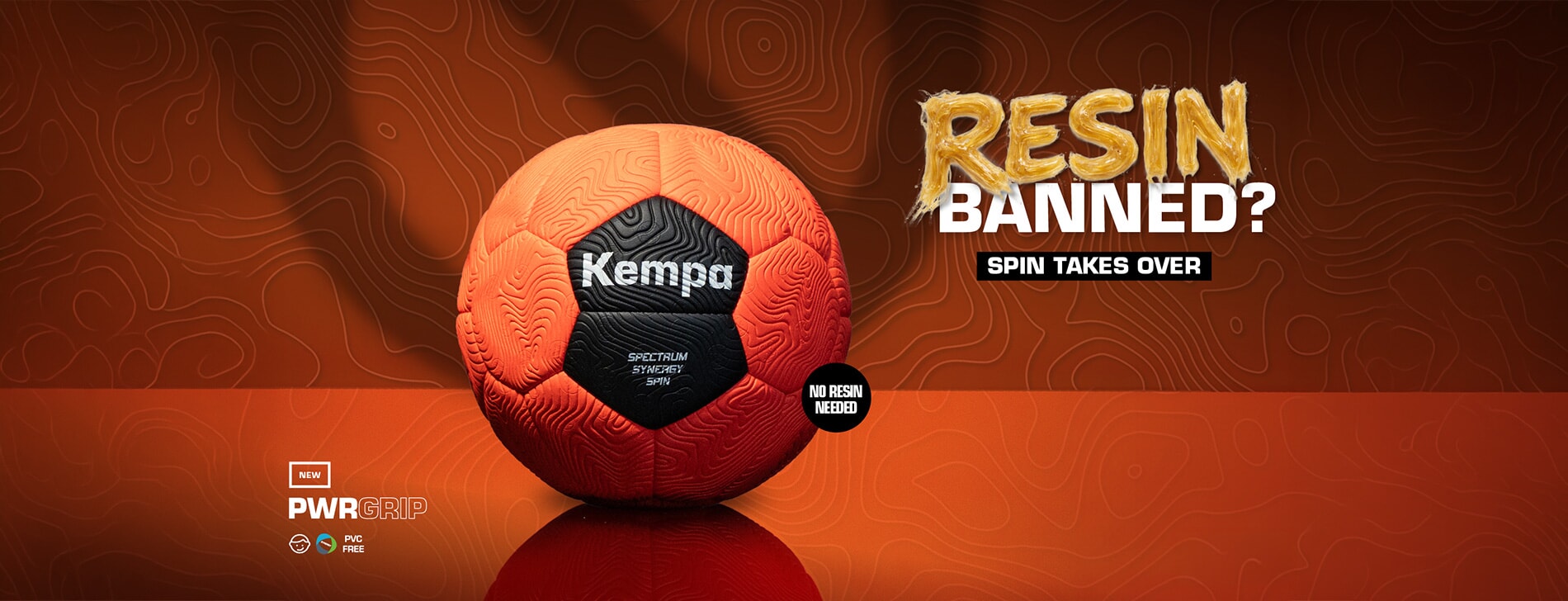 Kempa Spectrum Synergy Spin - Resin banned, Spin takes over