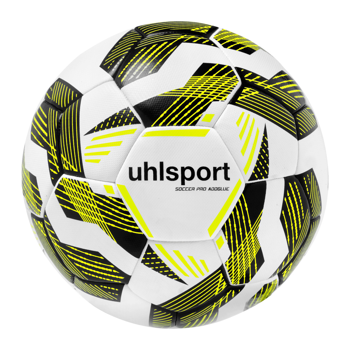 Uhlsport Fußball Soccer Pro Addglue Weiß Gelb schwarz