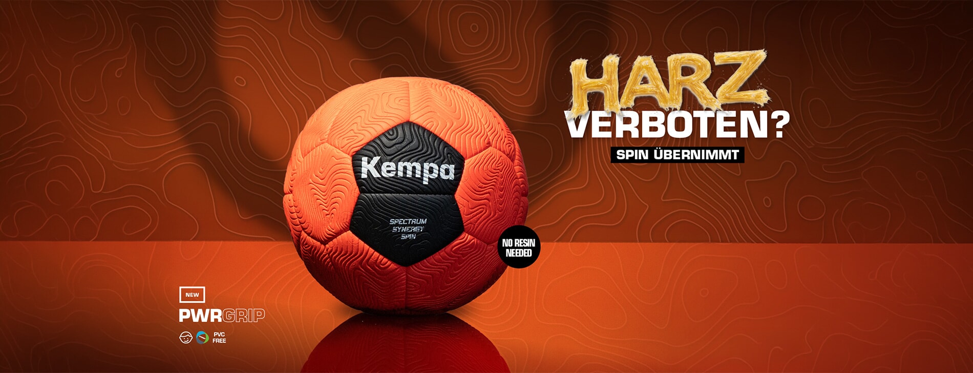 Kempa Spectrum Synergy Spin - Harz verboten, Spin übernimmt