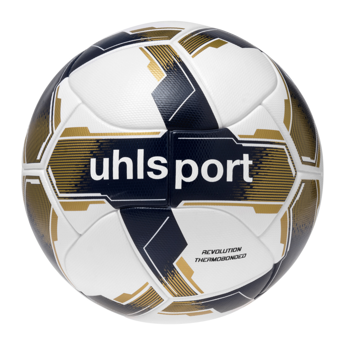 Uhlsport Fußball Revolution Thermobonded Weiß Gold Schwarz