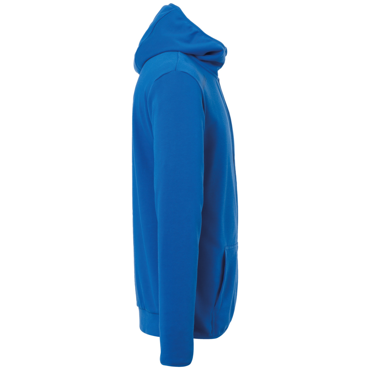 ESSENTIAL HOOD JACKET Blau Side Right