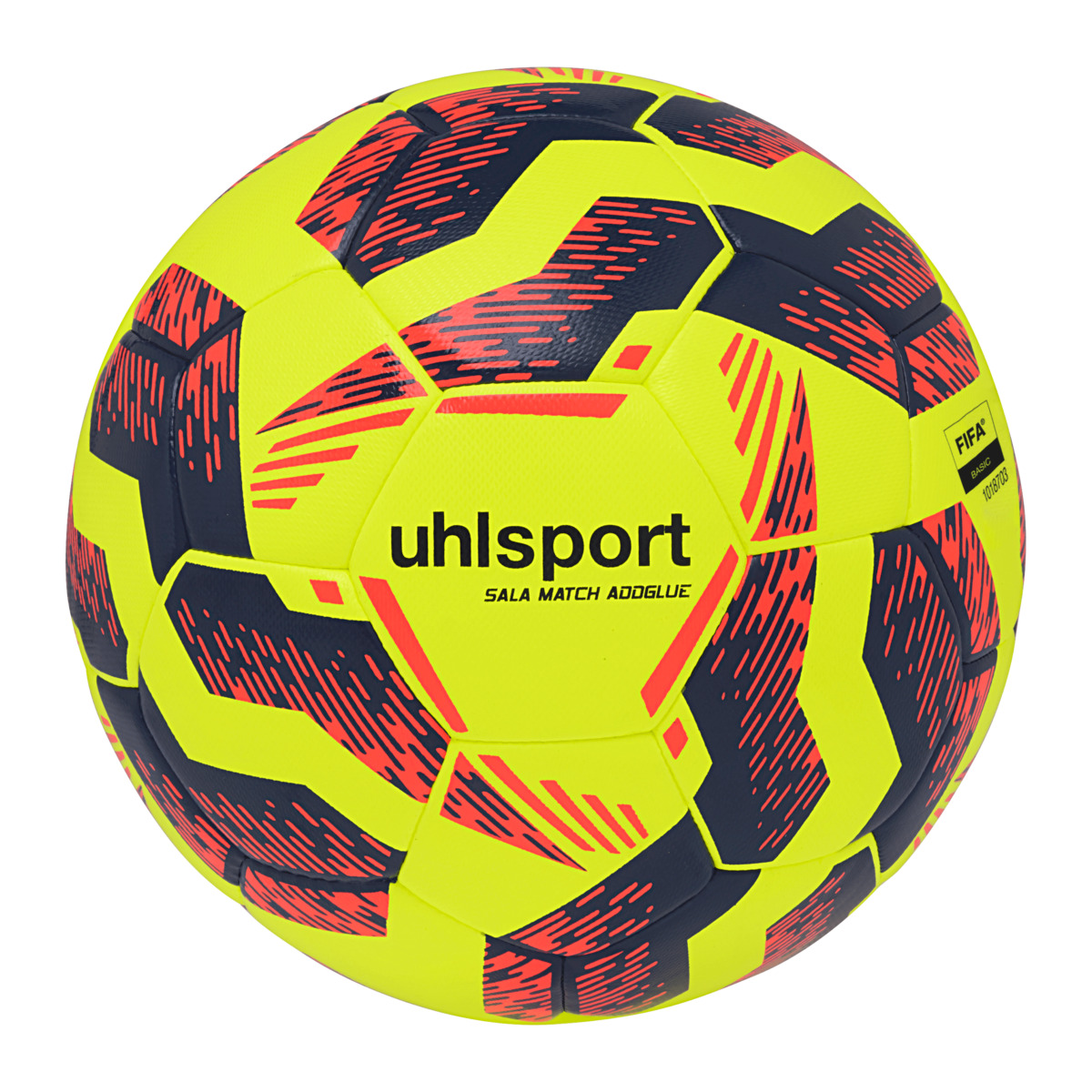 Uhlsport Fußball Sala Match Gelb Schwarz Rot