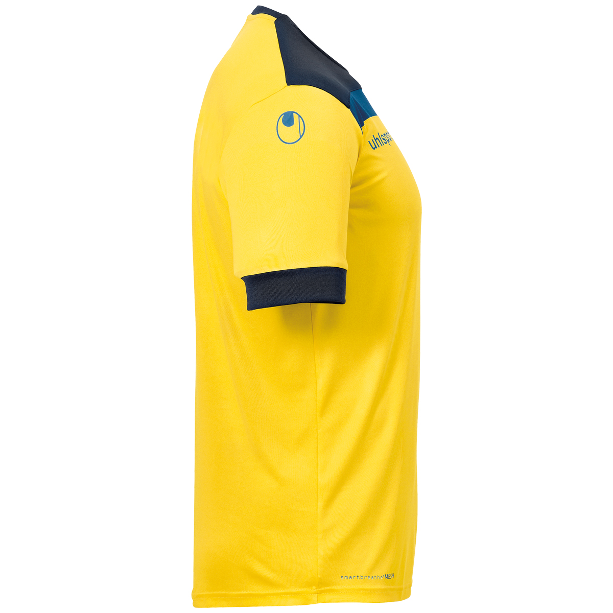 OFFENSE 23 TRIKOT KURZARM limonengelb marine azurblau Side Right