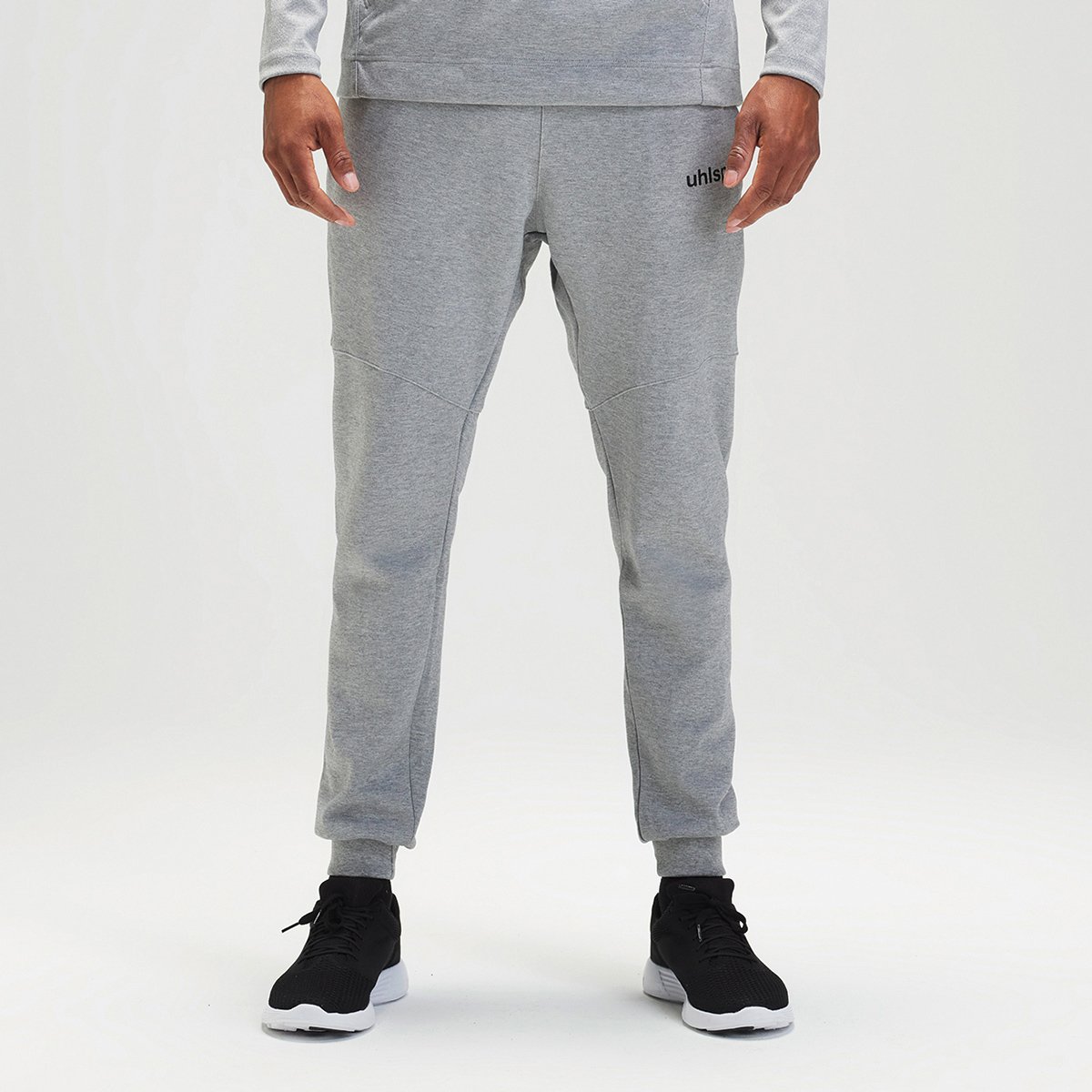 ESSENTIAL PRO PANTS Dark Grey Melange worn 01