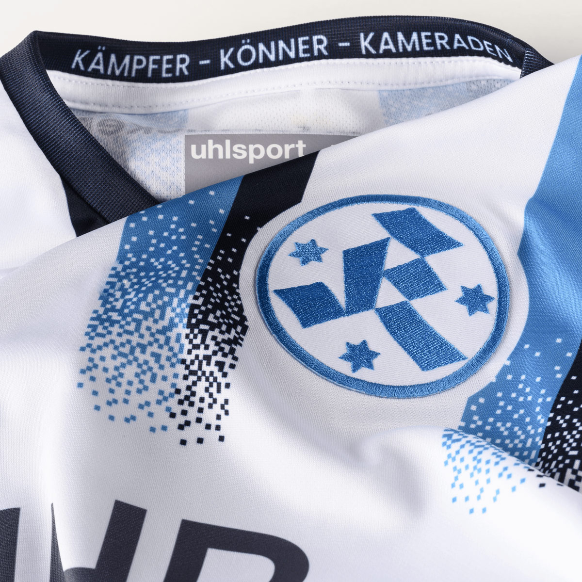 Stuttgarter Kickers Heimtrikot 2025 26 Brustwappen