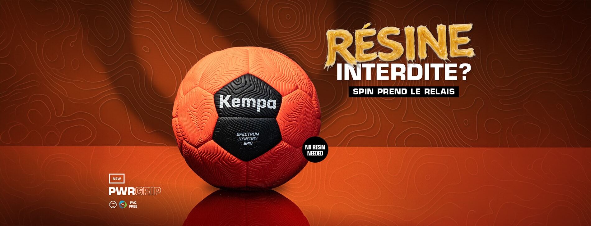 Kempa Spectrum Synergy Spin - Resine interdite, Spin prend le relais