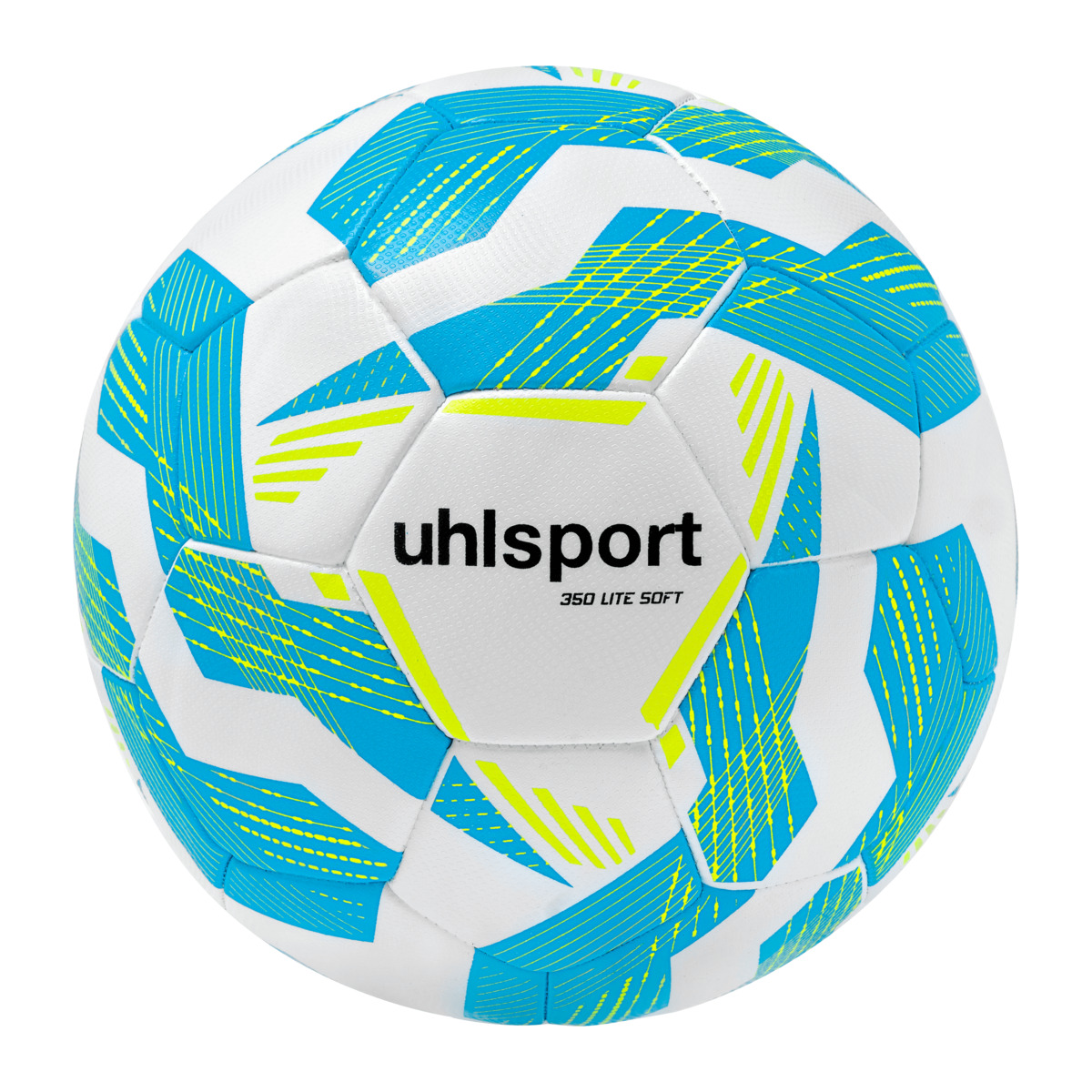 Uhlsport Fußball Lite Soft 350 Weiß Türkis Gelb