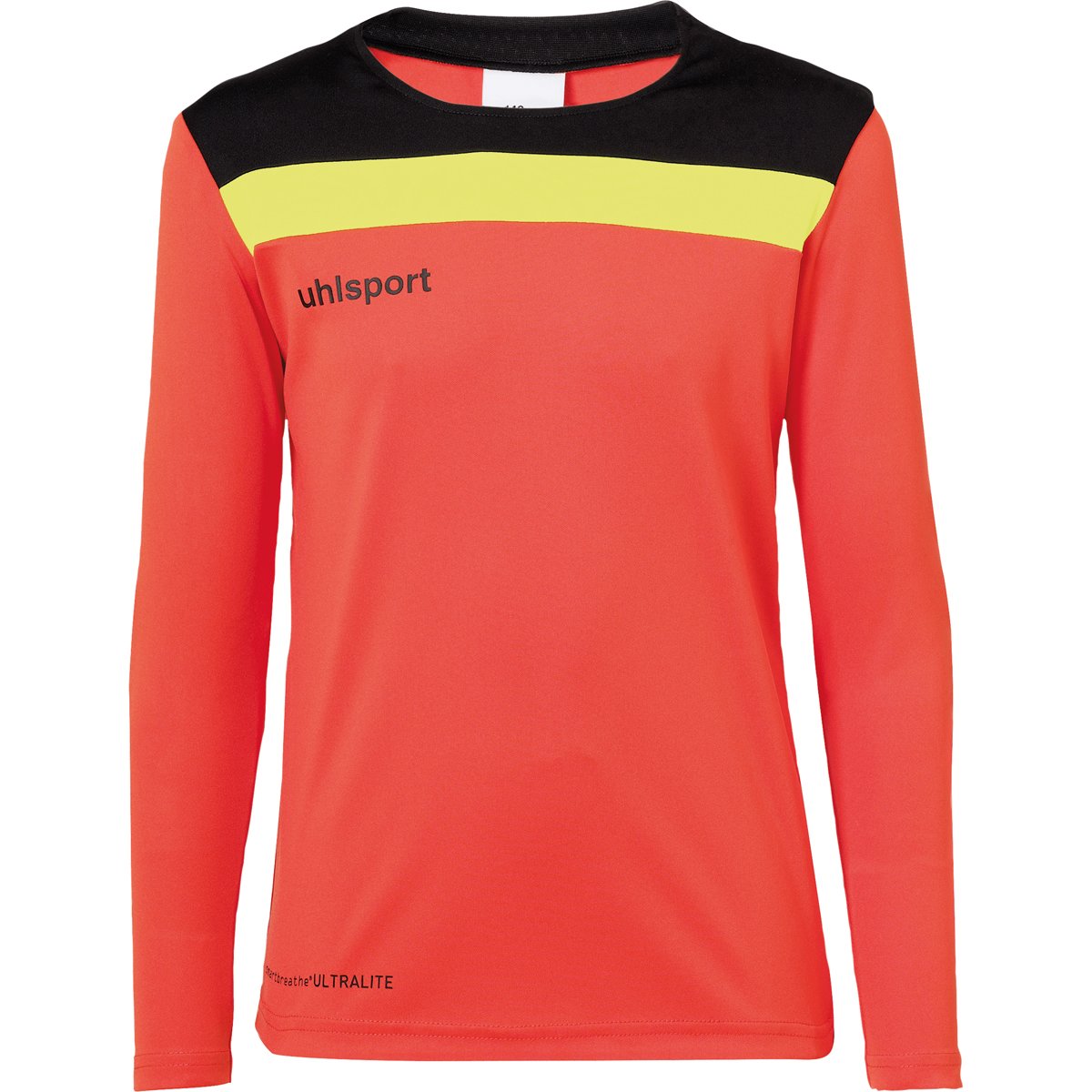 OFFENSE 23 TORWART-SET JUNIOR dynamic orange schwarz fluo gelb Top Front 02