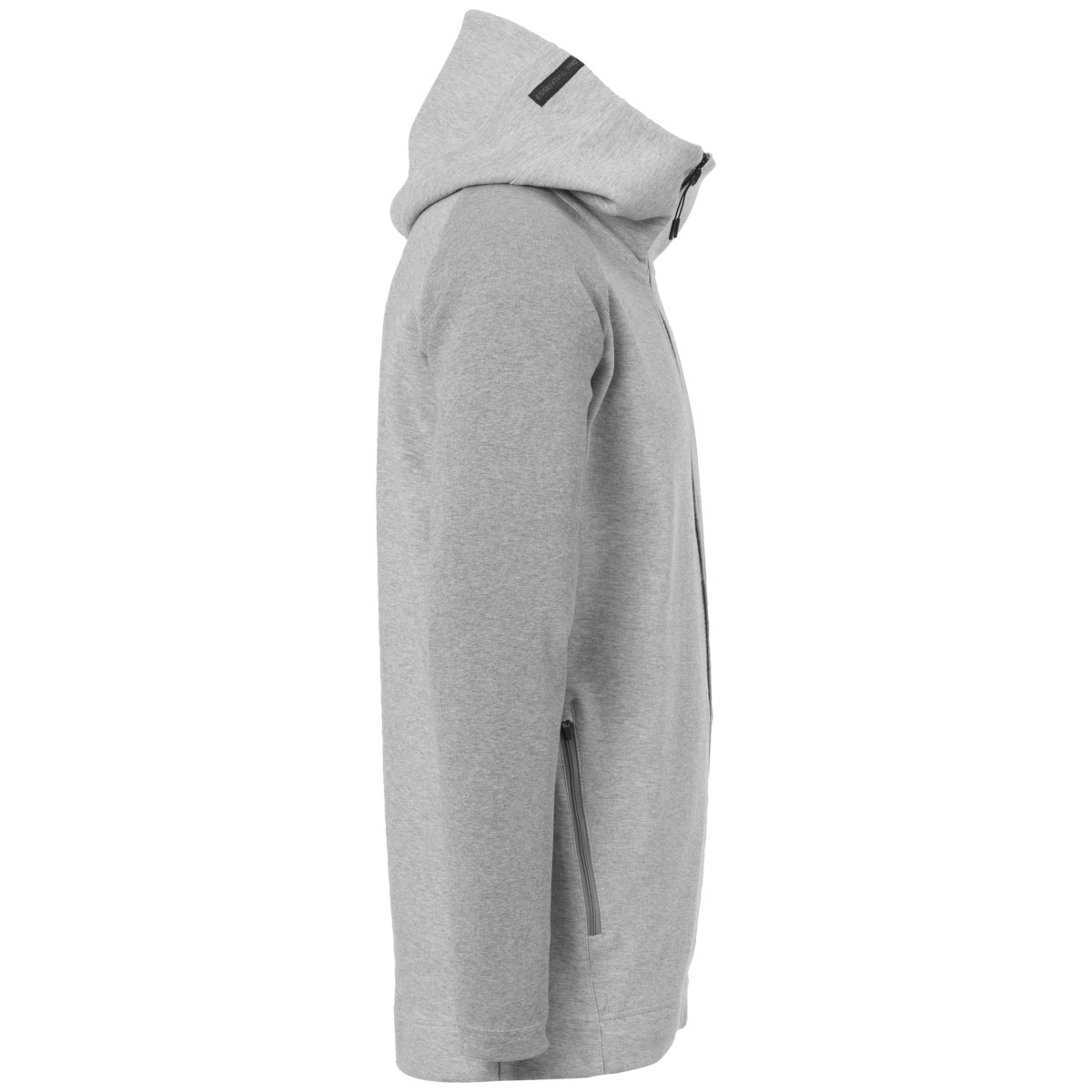 ESSENTIAL PRO JACKE Dark Grey Melange Side Right