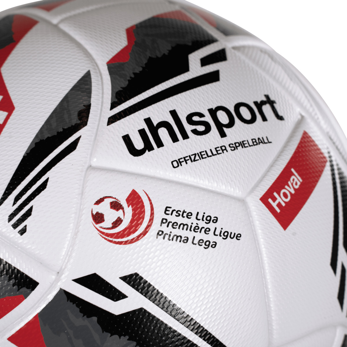 Uhlsport Fußball Schweiz 1.Liga Weiß Schwarz Rot