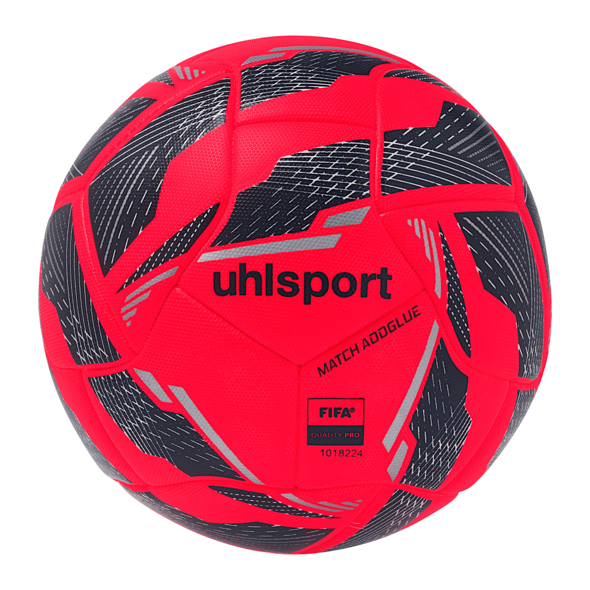Uhlsport Fußball Match Addglue Rot Schwarz