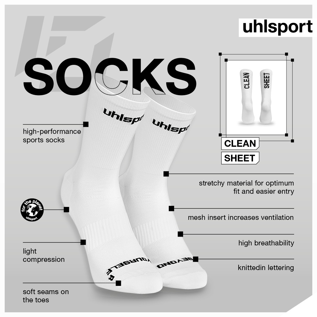 ID Socks Clean Sheet ID Socks Clean Sheet