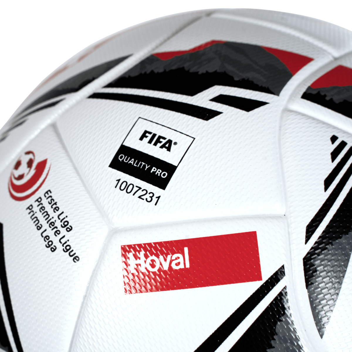 Uhlsport Fußball Schweiz 1.Liga Weiß Schwarz Rot