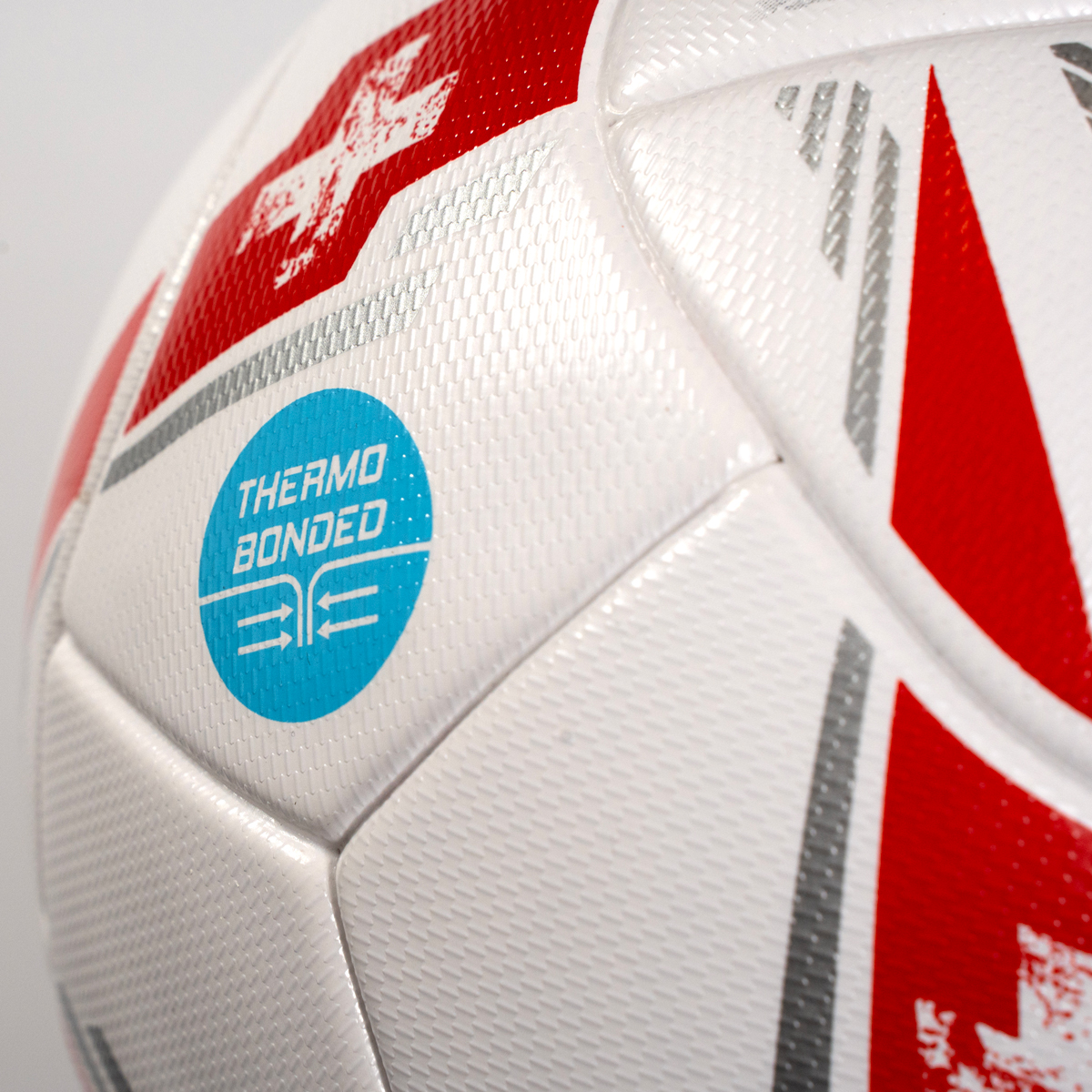 Uhlsport Fußball Schweizer Spielball SL Weiß Rot 