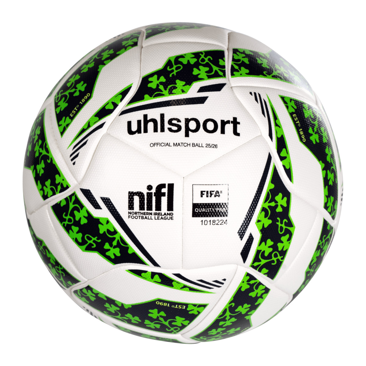 uhlsport Fußball NIFL Weiß Grün