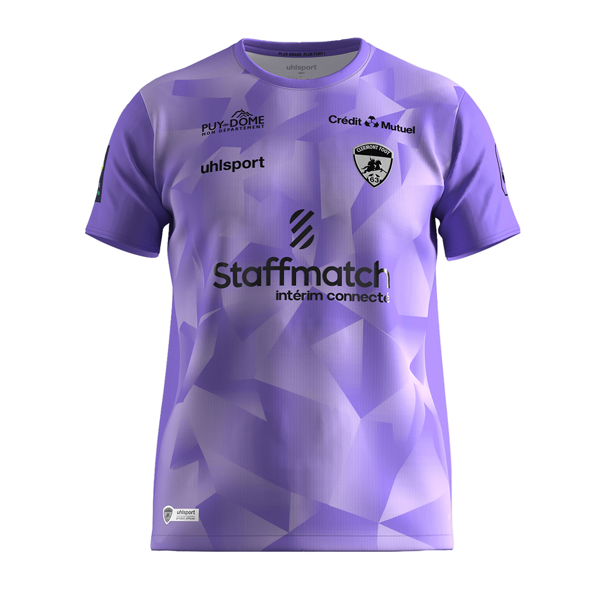 Clermont Foot Torwarttrikot 2023 24 Front Ansicht
