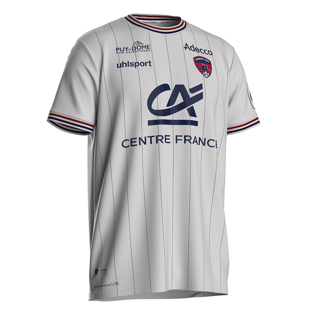 Clermont Foot Away Shirt 2024 25 Front Ansicht